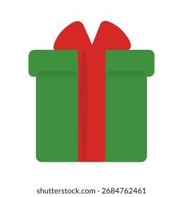 Simple lindo presente material de ilustración