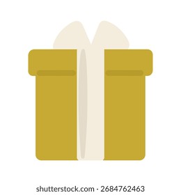 Simple lindo presente material de ilustración