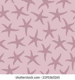 Simple cute shape, seamless doodle pattern, 	smooth forms