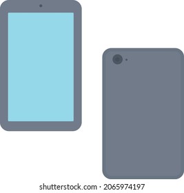 Ilustración De Smartphone Simple Y Cuidada 