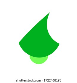 A simple, cute, stylish Christmas tree can be used as an independent decoration element or as a basis for creating a new design. Vector illustration, isolated on a white background. 