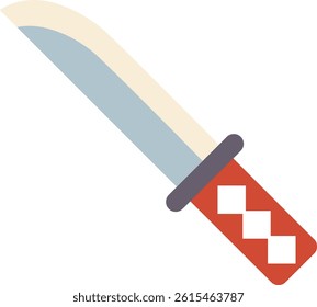 Simple cute sword illustration material