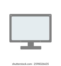 Simple cute TV illustration material