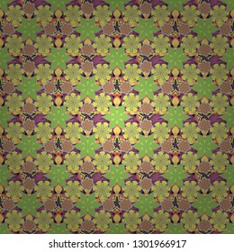 Simple cute vector pattern in small-scale flowers. Floral seamless background for textile or book covers, wallpapers, print, gift wrap and scrapbooking. Shabby chic millefleurs.