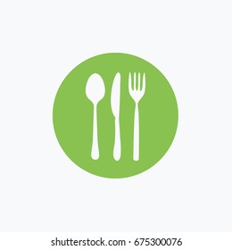 icono de cubertería simple 