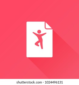 simple dancer icon