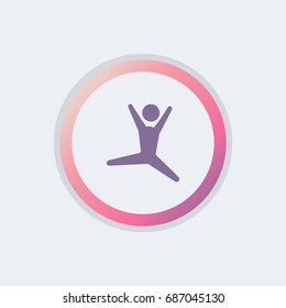 simple dancer icon