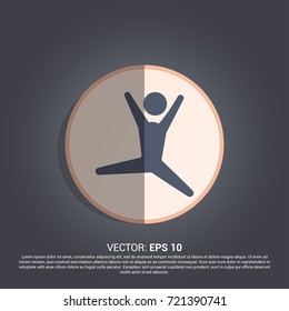 simple dancer icon