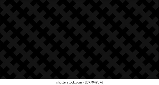 Simple Dark Black Flat Seamless Abstract Vector Illustration Background Art