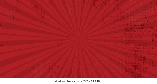 Fondo de Vector de efecto de ráfaga de luz roja de Navidades oscuras simples