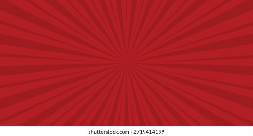 Einfach dunkel weihnachten rot licht burst effekt vektor hintergrund