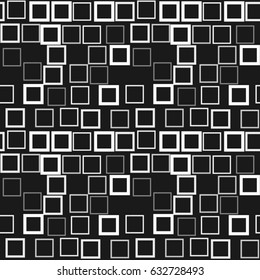 Simple dark geometric background with squares