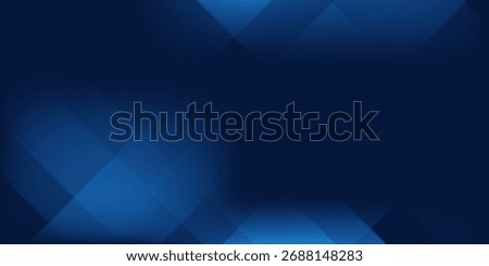 Simple dark navy blue silver abstract pattern background. Geometric shape. Line triangle angle fold polygon abstract simple art modern