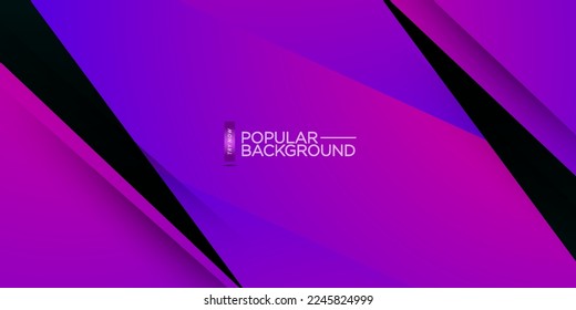 simple dark pink and purple gradient background with simple triangle and shadow combinations. 3d abstract modern background.Eps10 vector