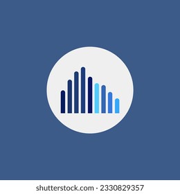 simple database company technology logo vector illustration template design