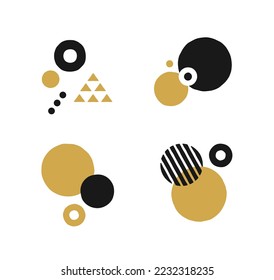A simple decoration that can be used as an accent for your design. Vector illustration material.