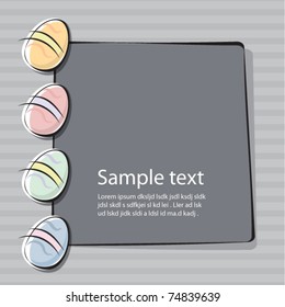 simple decorative gui Easter design