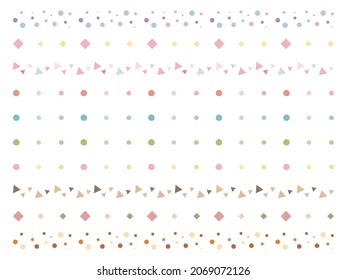 Ilustración vectorial gobernada decorativa simple