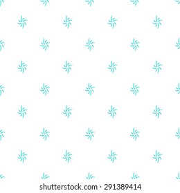 Simple delicate seamless vector pattern on white 