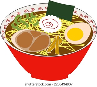 Simple and delicious soy sauce ramen