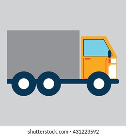 Simple Delivery Truck Icon