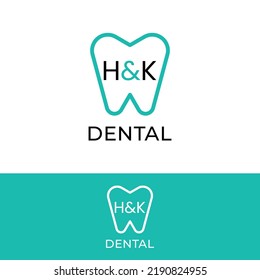 Simple Dental Logo with text inspiration