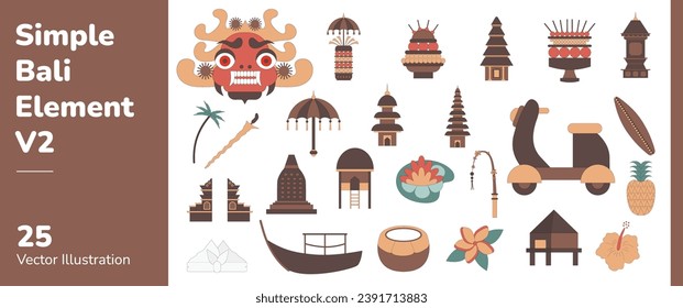 Simple Desain Bali Tradisional Element 2