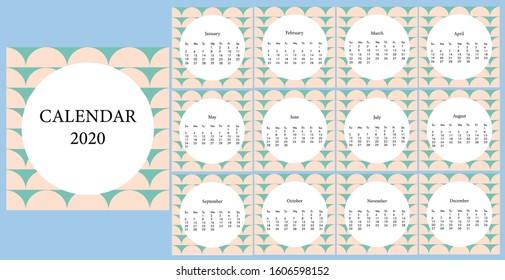  A simple design of 2020 planner