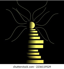 Diseño simple un fondo abstracto 