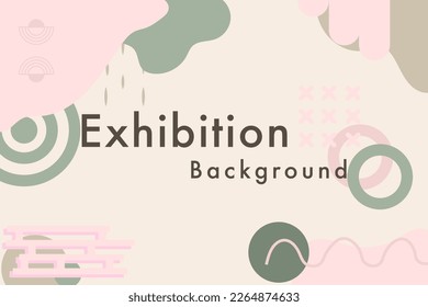 Simple design abstract background. Modern design template in minimal style. Art and Illustration.
