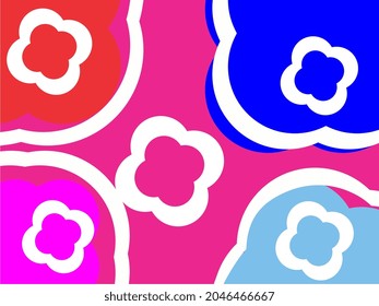 simple design abstract themed background