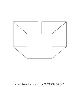 a simple design art icon