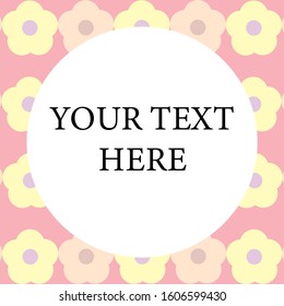 A simple design of background with pattern