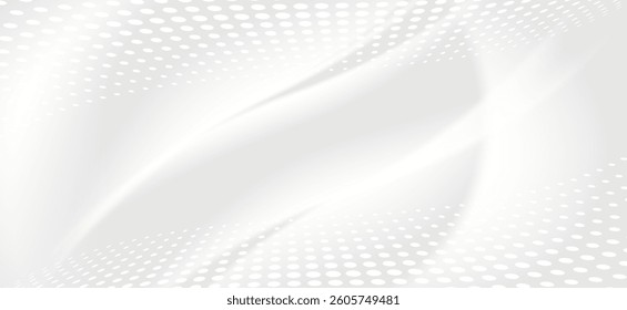 A simple design background with white and small dots scattered throughout, giving it a clean and modern feel. The layers seem to move, giving it a dimensional look.