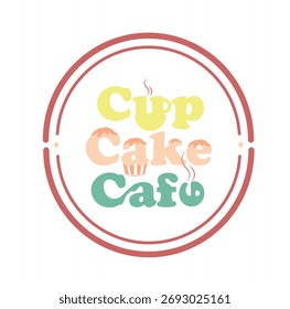 design simples para o logotipo da padaria, recém-assado com amor .