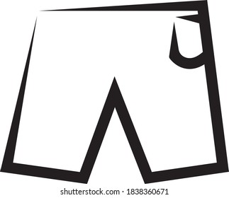 
simple design based on pants model. can be used for logos and signs. you can also re-edit