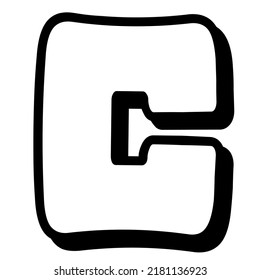 simple design for beautiful alphabet