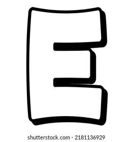 simple design for beautiful alphabet