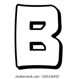 simple design for beautiful alphabet
