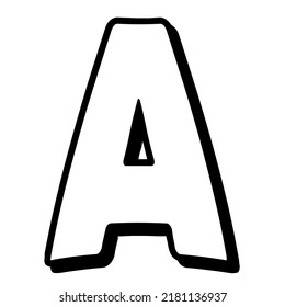 simple design for beautiful alphabet
