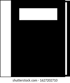 A simple design of book icon