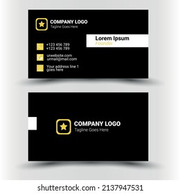 Simple Design Business Card Template