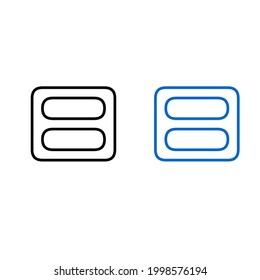 simple design calculator trend icon