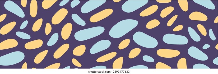 Simple, design Dots. Repeating background. Hipster Memphis style. Repeating geometric shapes. Various shapes and objects. Seamless.