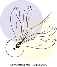 the simple design of a dragonfly flying