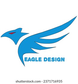 Simple design eagle logo elegant  look