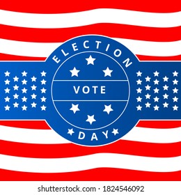 Simple Design Election Day 2020 United States