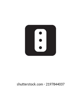 Simple Design Electric Socket Icon, Vector Illustration