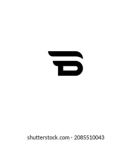 Einfaches Design und elegantes Buchstaben-B-Logo