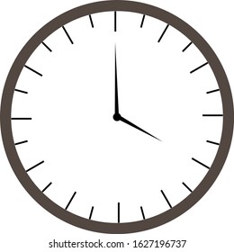 A simple design of four o'clock icon